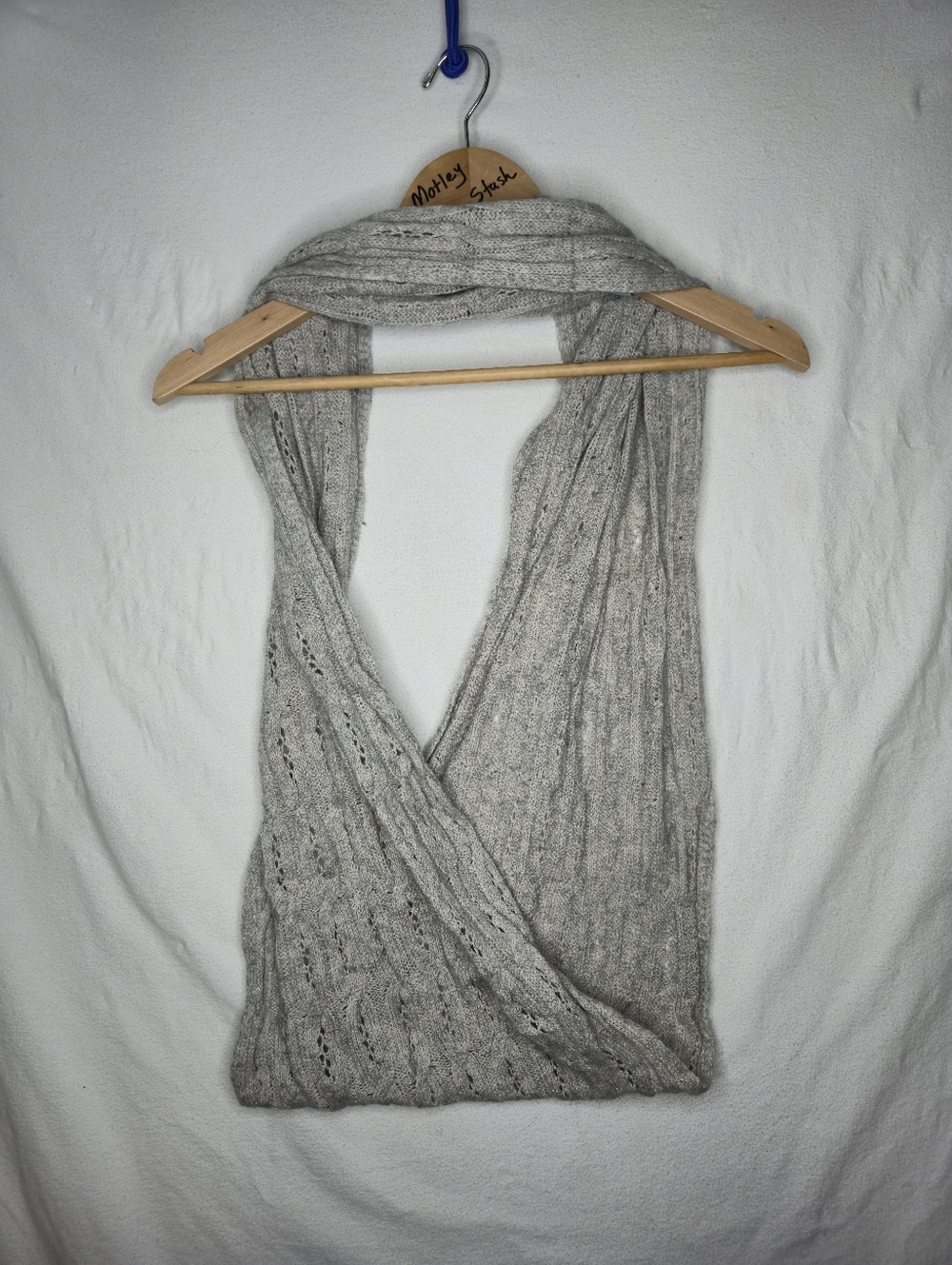 Celeste Beige Infinity Scarf Wool And Cashmere